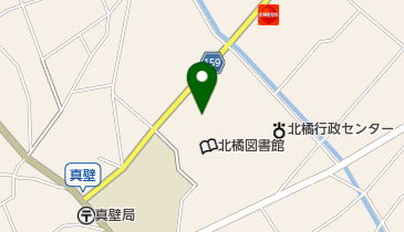 たちばな食堂の地図画像