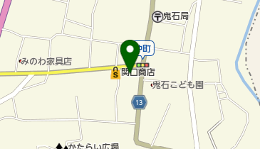 高橋洋品店の地図画像