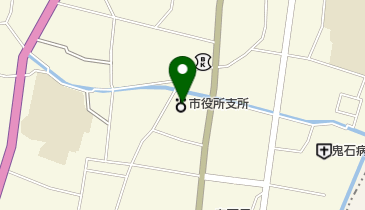 藤岡市 鬼石公民館の地図画像