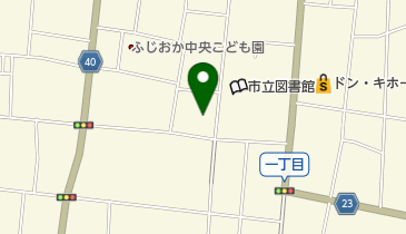 藤岡市 藤岡公民館の地図画像