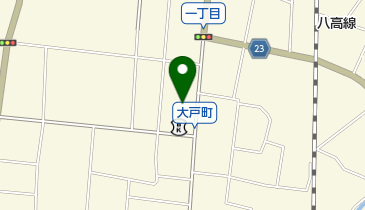 シライクリーニングの地図画像