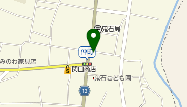 有阪化粧品店の地図画像