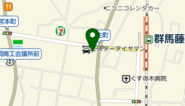 メンズショップトーマルの地図画像