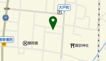 飯塚ふとん店の地図画像