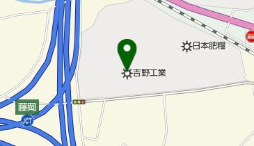 株式会社吉野工業所 群馬工場の地図画像