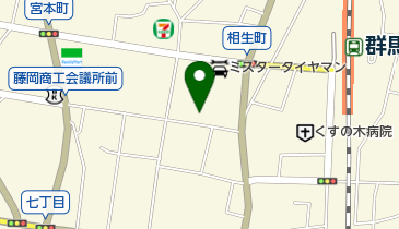 日本キリスト教団緑野教会の地図画像