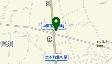 アクア理容藤岡店の地図画像