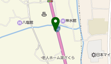 布施食堂の地図画像