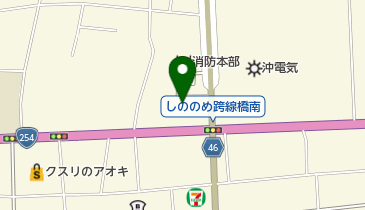 ますや・フラワーの地図画像