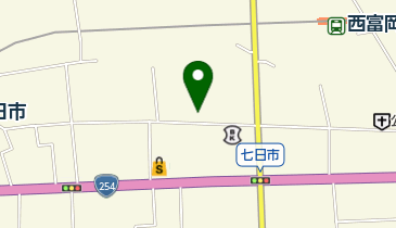 富岡市 七日市公民館の地図画像