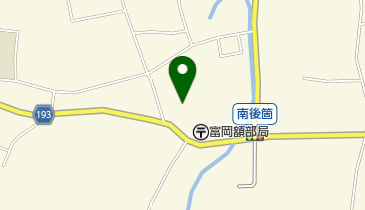 富岡市 額部公民館の地図画像