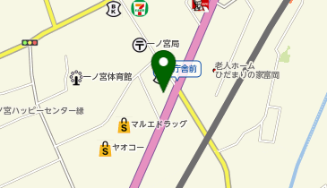ネッツトヨタ群馬株式会社富岡いちのみや店の地図画像