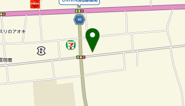 よろづや釣具店の地図画像