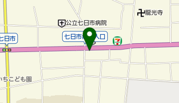 柳澤燃料の地図画像