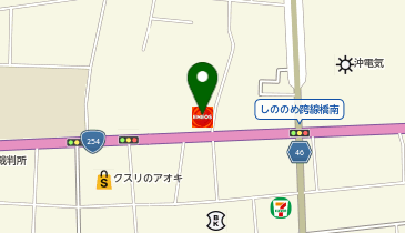 メガネのイタガキ 富岡本店の地図画像