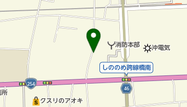 木の実西洋菓子処の地図画像