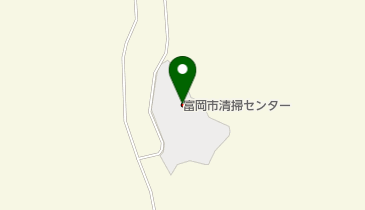 富岡市役所 清掃センターの地図画像