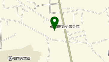 富岡市役所 つくし学園の地図画像