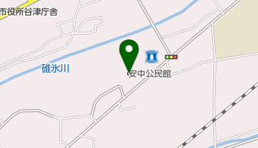 安中市 安中公民館の地図画像