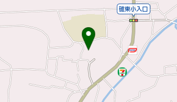 安中市 岩野谷公民館の地図画像