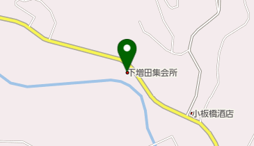 安中市 下増田集会所の地図画像