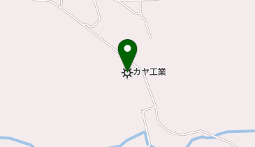 カヤ工業株式会社 安中工場の地図画像