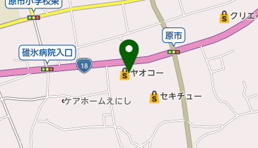 第一ドライヤオコー安中店の地図画像