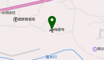 海雲寺の地図画像