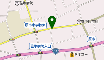 大手時計店の地図画像
