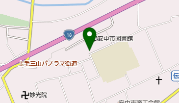 安中市役所 文化センターの地図画像