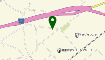 笠懸町勤労者会館の地図画像