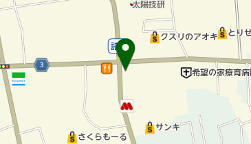 野間スイミングスクール 大間々校の地図画像