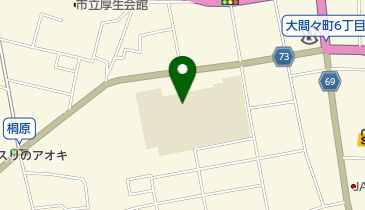 みどり市 大間々南学童保育所の地図画像