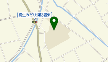 みどり市 笠懸北小学童クラブの地図画像