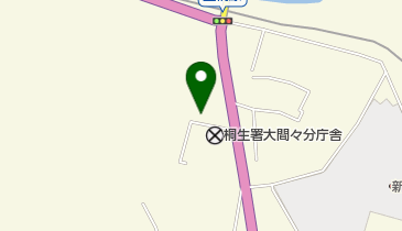 わたらせミンク毛販の地図画像