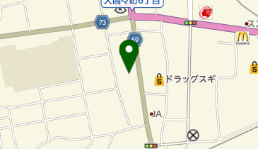 星野種苗有限会社大間々店の地図画像