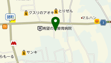 なかじま接骨院の地図画像