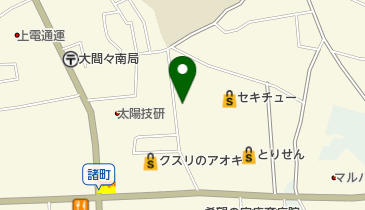 沙耶香美容室の地図画像