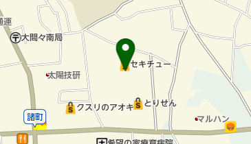 ディスワン大間々店の地図画像