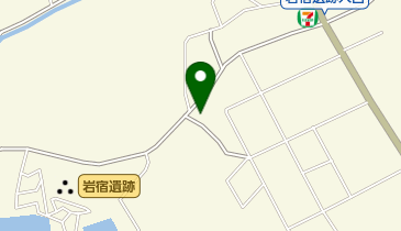 風の谷理容室の地図画像