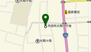 みどり市役所 大間々保健センターの地図画像