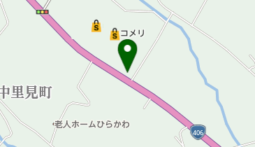 榛名農園の地図画像