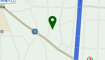 吉岡町児童館の地図画像