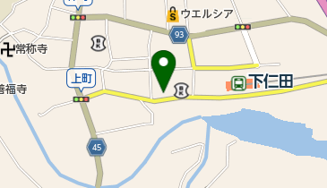 近田輪店の地図画像