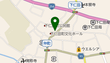 伴野クリーニング店の地図画像