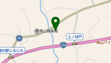 まやまドライの地図画像
