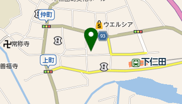 布屋化粧品店の地図画像