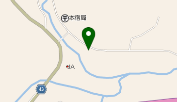 吉野屋の地図画像