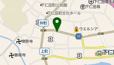 たかはし文具店の地図画像