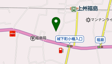 友松ガラス店の地図画像